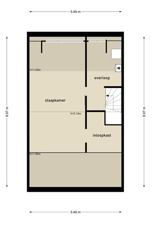 Plattegrond - Molièrelaan 82, 5924 AN Venlo - 2e Verd.jpg